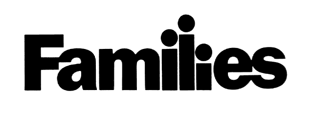 voorbeeld van een letterlogo families