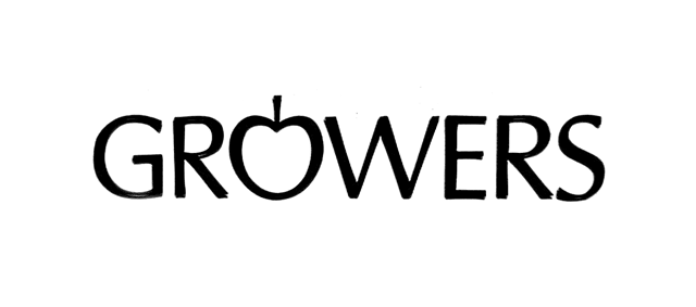 voorbeeld van een letterlogo Growers