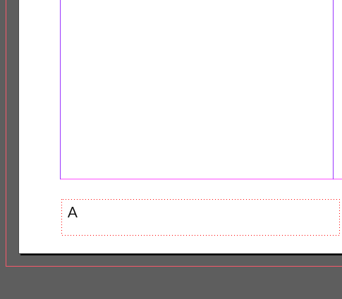 Voorbeeld van automatische paginering in InDesign