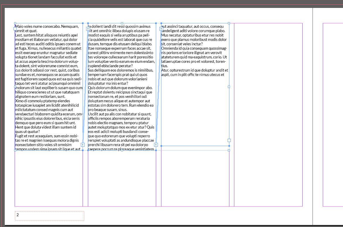 Voorbeeld van het plaatsen van tekst en afbeeldingen in InDesign